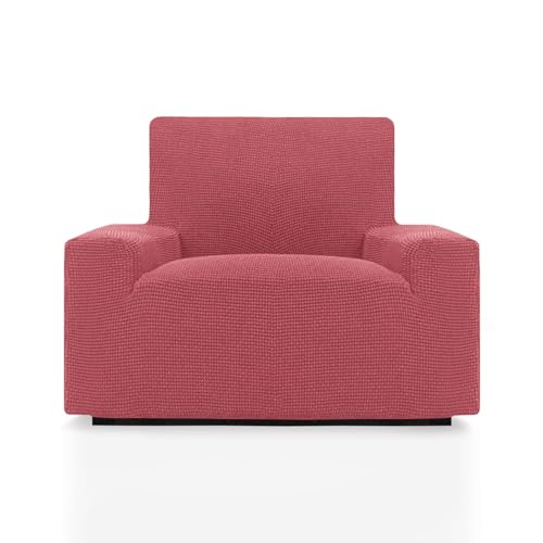 ECOMMERC3 | Sofa Cover Size 1 Seater 70-110 cm Sofa Effect New - Light Fuchsia Sofa Cover Easy Installation Fit
