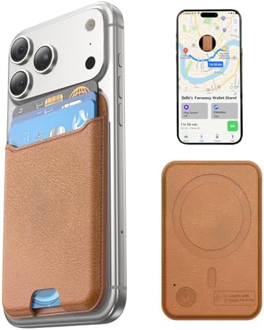 Amazon.com: Apple Leather Wallet with MagSafe (for iPhone) - Now