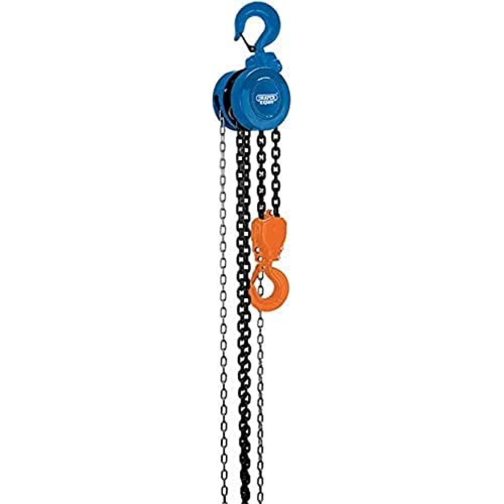 Draper 26178 Expert Manual Chain Hoist/ Chain Block, 3 t