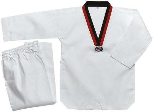 MASTERLINE K-Specs White Student Taekwondo Uniform POOM V-Neck