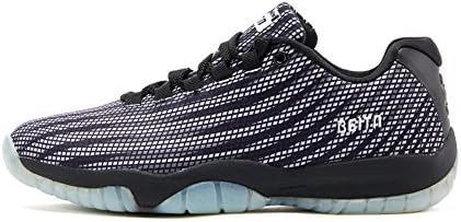 Sport Casual Man shoe,Basket Ball Shoe,Soft Comfy Stylish Sneaker Walking Gym Shoe(Black),10 D(M) US