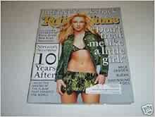 Rolling Stone 877 Britney Spears Issue September 13th 2001 Rolling Stone Amazon Com Books