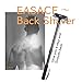 EASACE Back Shaver Back Hair Removal for Men, Back Groomer with Long Handle 21.5 Inch Adjustable, Curved DIY Body Shaver Painless Groomer with 3 Durable Refill Blade (Black)