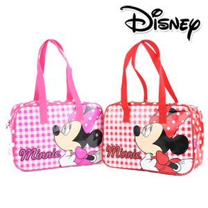Amazon 水着disney ミニーマウスエナメルバッグ カバン キッズ