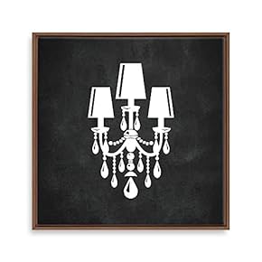 Framed Canvas Wall Art for Living Room, Bedroom Droplight Theme Canvas Prints for Home Decoration Ready to Hang - 16x16 inches