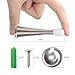 Heavy Duty Door Stopper,Kickdown Door Stop for Heavy Door, Easy to Set & Release with One-Touch, Adjustable Height,Rubber Tip,Door Mounted,Adjustable,4