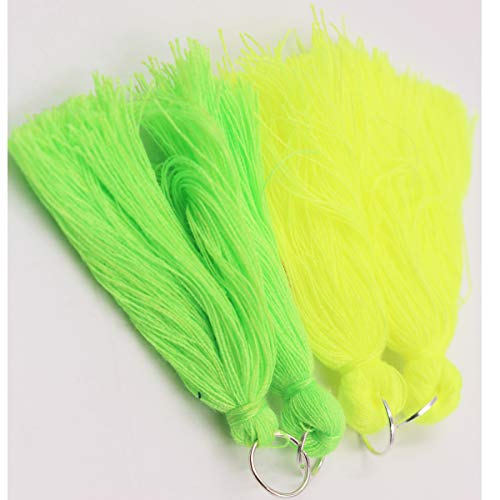 50PCS/25Pairs Handmade DIY Tassels Multicolored Mini Tassels for Earring Jewelry Making,DIY Craft Accessory (2 Inches)