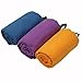 Microfiber Sports & Travel Towel (XL, L, M or S) - Fast Dry, Super Absorbent. Perfect for Beach, Travel, Sports, Camping, Yoga, Fitness or Gym