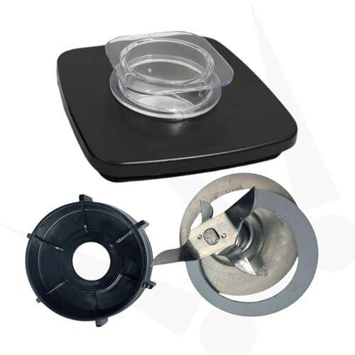 Jarra de Vidro com Tampa para Liquidificadores Osterizer Clássicos e Lâmina Arraste Conjunto Completo