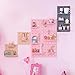 DOFYWARE Decorative Pegboard Wall Organizer, Plastic Hanging Shelves DIY Makeup Organizer Holder Hat Rack for Bookshelf Key Coffee Mug Pictures Kids Room Bedroom Kitchen