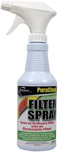 Puraclean Filter Spray 16 oz Bottle, Pack of 5