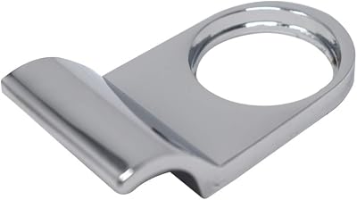 Yale Essentials Rim Cylinder Door Pull Chrome Finish Easy Closing Wooden Doors
