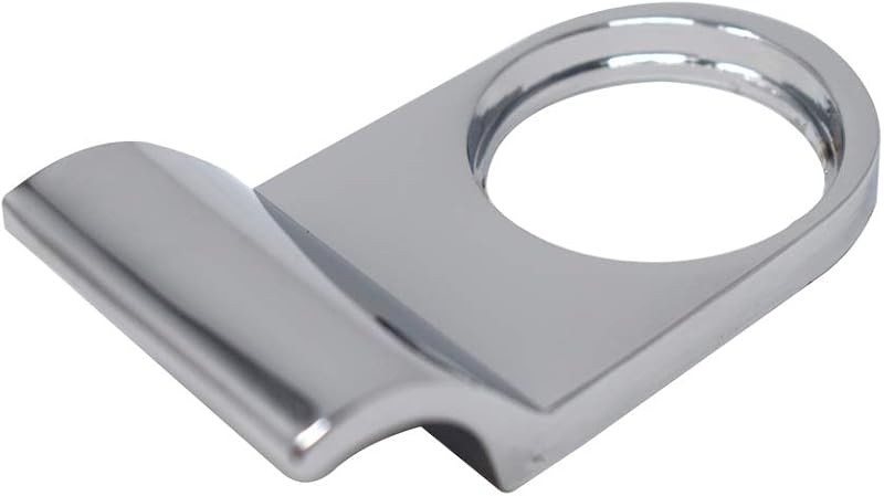Yale Essentials Rim Cylinder Door Pull Chrome Finish Easy Closing Wooden Doors