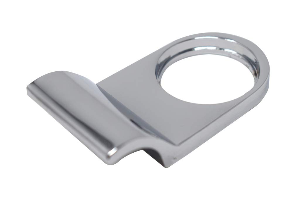 Yale YES-CYLPULL-CH Essentials Rim Cylinder Door Pull, Great for External Doors, for Easy Door Closing, Chrome Finish