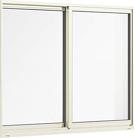 Amazon サーモスl 引き違い 2枚建て Low E複層ガラス仕様 W 640mm H 370mm ガラス種類 型4mm A15 グリン3mm 製品色 ホワイト W W Lixil リクシル Tostem トステム 窓