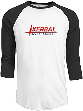 The Kerbal Space Program Man Sportshirt Plain Raglan T Shirt 3/4 Sleeve