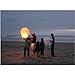 Leadzm 50 Pack Fire Sky Lanterns Chinese Paper Sky Flying Wishing Lantern Lamp Candle Party Wedding Wish (Kongming Wish Lanterns) (White)
