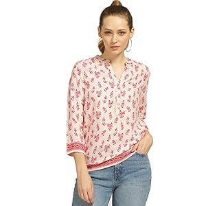 DJ & C by FBB Floral Viscose Top