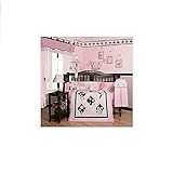 GEENNY Boutique 13 Piece Crib Bedding Set, Pink Butterfly