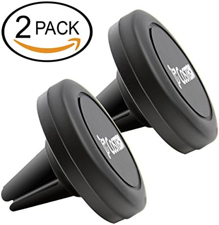 Air Vent Magnetic Car Mount Phone Holder, Costech Fast Swift-Snap Technology for iPhone 7/6S/6 Plus/5S/5, Samsung Galaxy, Google Pixel/Pixel XL/Nexus 6/6P, LG, HTC, Huawei [2 PACK]