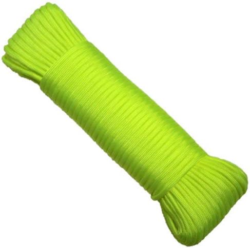 SecureLine NPC5503250Y 5/32-Inch X 50-Feet Military Grade 550 Paracord, Yellow
