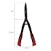 FLORA GUARD Hedge Shears-23 Inches in Length – Carbon Steel Blades with Soft Handlethumb 4