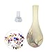 Confetti Balloons Round 15 Pack 12'' Silver & Gold Glitter Balloons for Wedding, Proposal, Birthday Party Decorations (Mouth Piece Included)