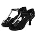 Roymall Women's Satin Latin Dance Shoes Model 227