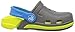 Crocs Kid's Electro III Clog K Shoe, Slate Grey/Tennis Ball Green, 13 M US Little Kid