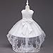 JiaDuo Girls Sequin Lace Tulle Dress Bow Princess Party Flower Gown