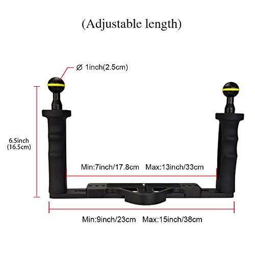 MEIKON Lightweight Aluminium Tray for Underwater Camera housing