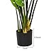 Wofair 45 Inch Artificial Monstera Plant, Fake Monstera Deliciosa Plants with Monstera Leaf Pot, Faux Monstera Plant for Home Office Store Garden Indoor Outdoor Monstera Decor (2 Pack)