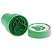 Lot Of 6 Green Dog Puppy Paw Print Mini Stampers