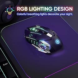 Wireless Gaming Mouse Bluetooth Mouse RGB