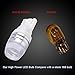 194 168 T10 Wedge LED Bulbs White, YITAMOTOR 906 161 2825 W5W 158 LED Interior Car Lights Bulbs for Dome Map License Plate Light, 2323 Chipsets, 12V, 6000K, 10-Pack