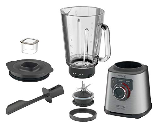 Krups KB403D Perfectmix + Hochleistungsstandmixer | 1.200W | 28.000 UpM | 2L Glasbehälter | 3 voreingestellte Programme… – Bild 2