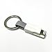 The inCharge Ultra Portable Charging Keychain Cable USB to Lightning 10mm Thin Version Gray