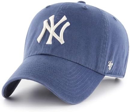 Amazon.com: '47 New York Yankees Adjustable Cap Clean Up MLB, New