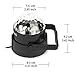 Zitronik Disco Ball Strobe Light Party Lights Disco Lights Karaoke Machine 3W Dj Light LED Portable 7Colors Sound Activated Stage Lights for Festival Bar Club Party Outdoor and More (with Remote)