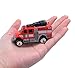Die-cast Fire Truck Toy Set, 6 PCS Mini Fire Rescue Emergency Vehicles, Firefighting Engine, Helicopter, Educational Learning Car Toys, Gift for 3, 4, 5, 6 Year Old Boys, Girls, Toddlers, Kids