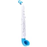 Nuvo jSax Beginner Saxophone, White/Blue