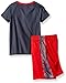 New Balance Boys' Little Sleeve Performance Colorblock T-Shirt and Short Set