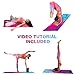 Cork Yoga Block with 6' Strap, Set is for Fitness, the Gym and Pilates, Tested & Guaranteed to Improve Poses, Strength and Balance (9