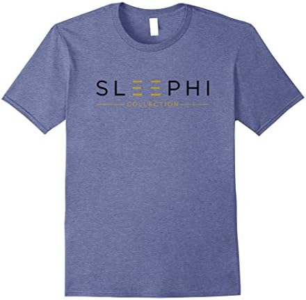 Mens #1 SLEEPHI T-Shirt | Branded 'T' from a growing Startup Medium Heather Blue
