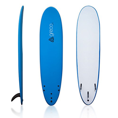 8' Performance Soft Top Foamboard Long Surfboard Foam Surfboard
