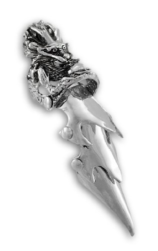 Dragon Holding Orb Full Finger Armor Ring 4