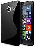 Microsoft Lumia 640 XL LTE Case, Cimo [Wave] Premium Slim TPU Flexible Soft Case for Microsoft Lumia 640 XL - Black
