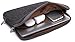KAYOND Herringbone Woollen Water-Resistant for 15-15.6 Inch Laptop Sleeve Case Bag (15-15.6 Inches, Black)