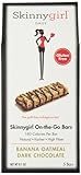Skinny Girl On The Go Protein Bar, Banana Oatmeal Dark Chocolate, 5 Count