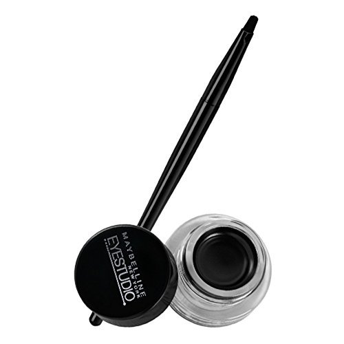 Maybelline New York Makeup Eyestudio Lasting Drama Gel Eye Liner, Blackest Black, Waterproof, 0.106 Ounce,Pack of 1